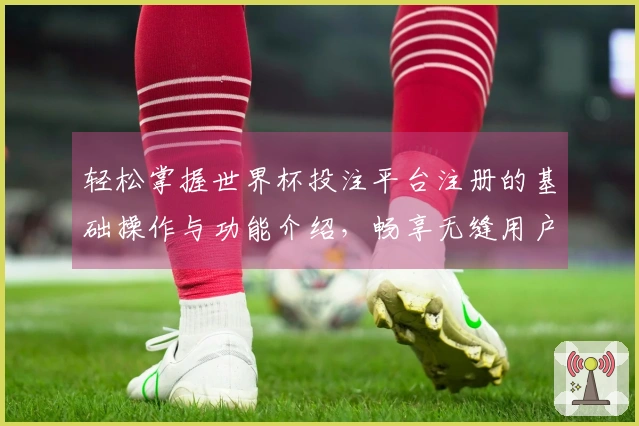 轻松掌握世界杯投注平台注册的基础操作与功能介绍，畅享无缝用户体验