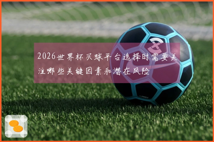 2026世界杯买球平台选择时需要关注哪些关键因素和潜在风险