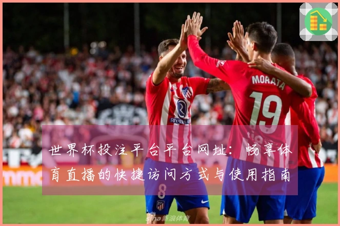 世界杯投注平台平台网址：畅享体育直播的快捷访问方式与使用指南