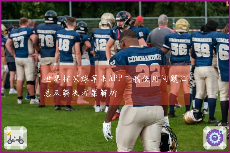 世界杯买球苹果APP下载使用问题汇总及解决方案解析