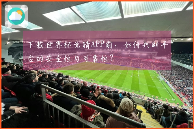 下载世界杯竞猜APP前，如何判断平台的安全性与可靠性？